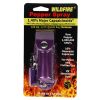 Wildfire 1.4% MC 1/2 oz pepper spray leatherette holster and quick release keychain Purple