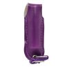 Wildfire 1.4% MC 1/2 oz pepper spray leatherette holster and quick release keychain Purple