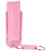 Wildfire 1.4% MC 1/2 oz with rhinestone leatherette holster pink and quick release keychain