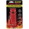 Wildfire 1.4% MC 1/2 oz with rhinestone leatherette holster red and quick release keychain