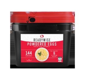Emergency Freeze Dried Powdered Eggs - 144 Servings